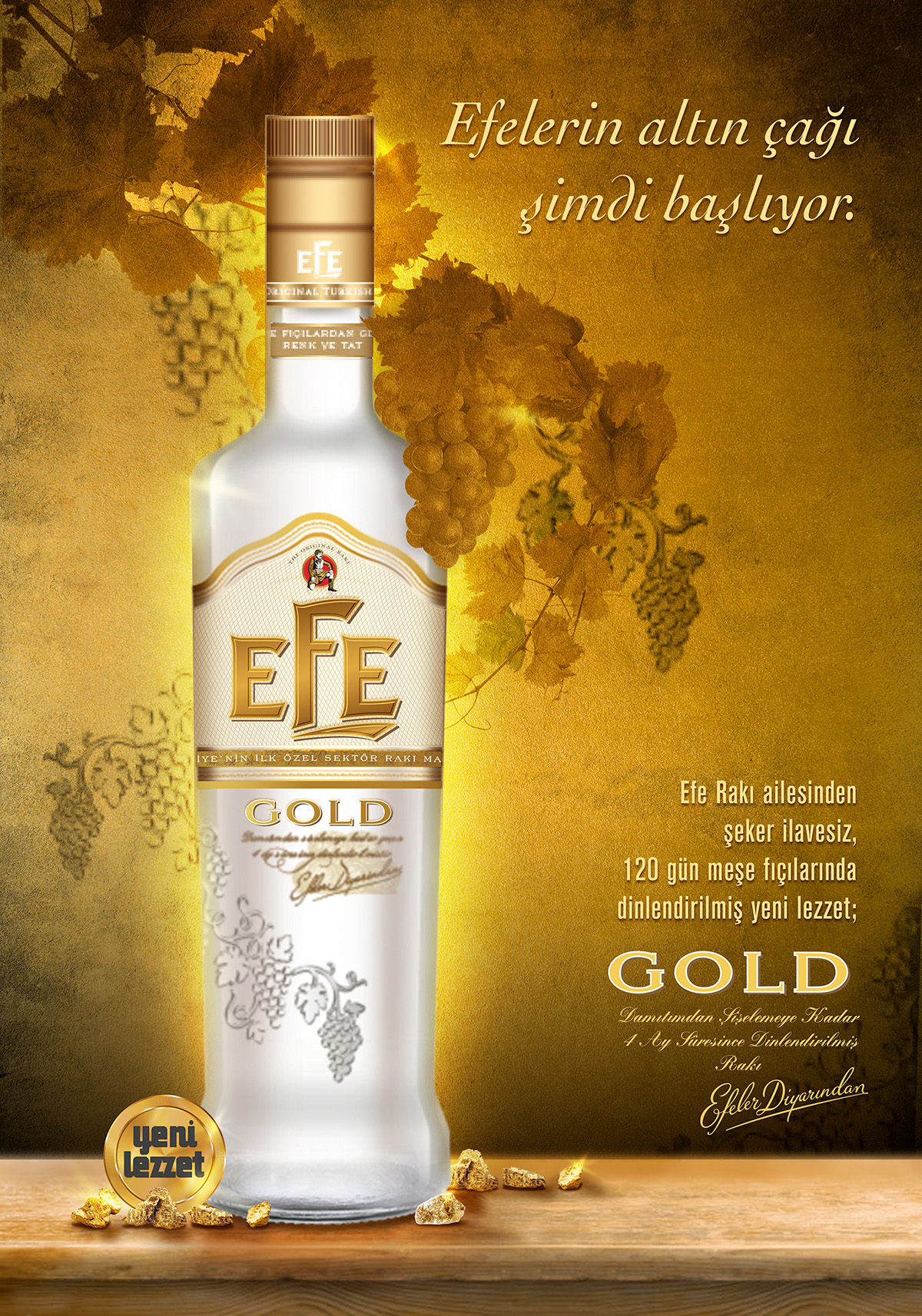 Efe Gold 70cl - 1950 ₺